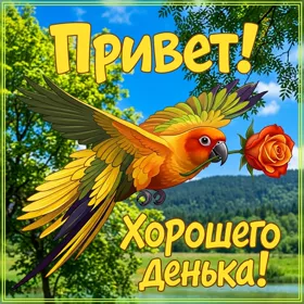 Picture яркая открытка хорошего денька