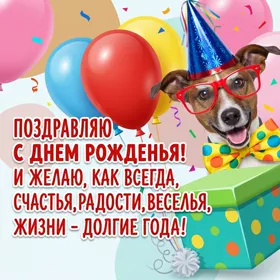 Postcard смешная открытка с днем рождения