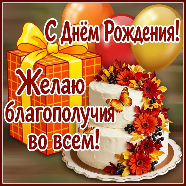 Picture чудесная открытка с днем рождения