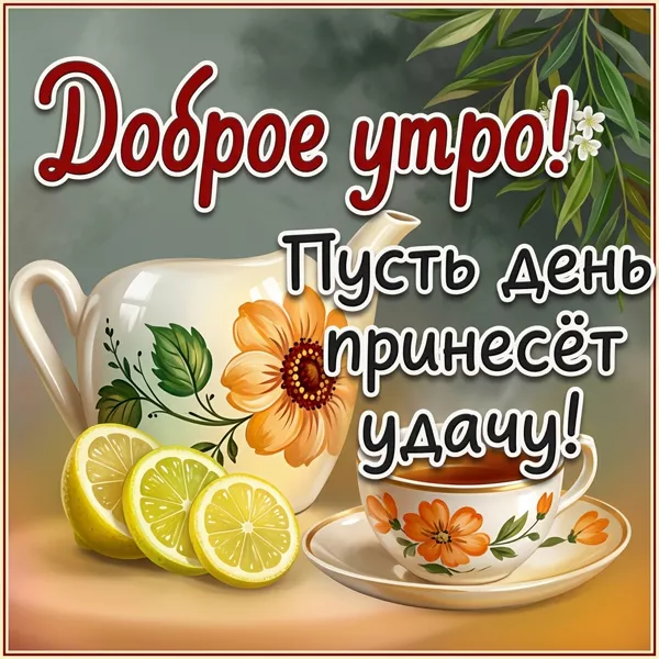 Picture яркая картинка пусть день принесет удачу