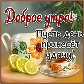 Picture яркая картинка пусть день принесет удачу