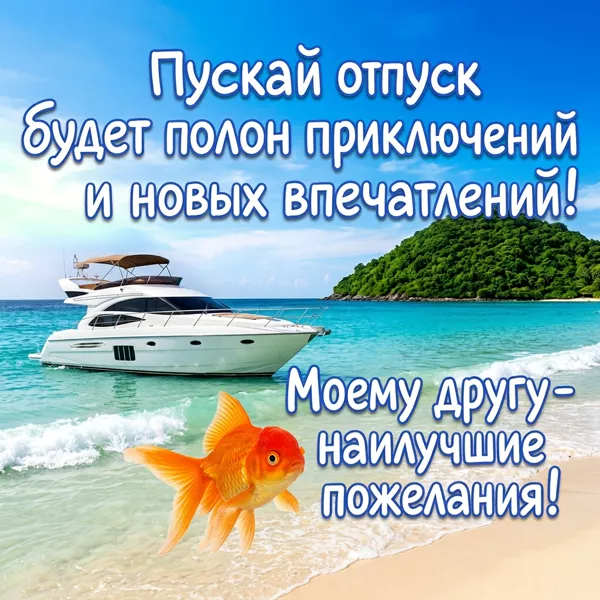 Picture чудесная открытка  моему другу наилучшие пожелания