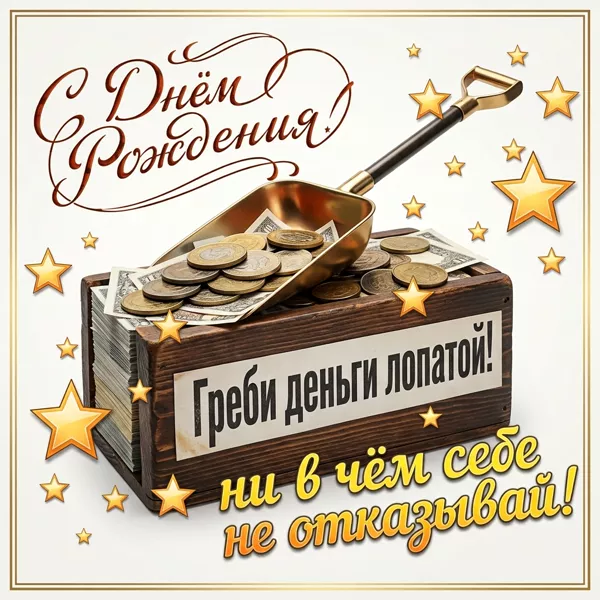 Picture смешная картинка греби деньги лопатой