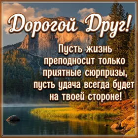 Picture чудесная картинка друг мой