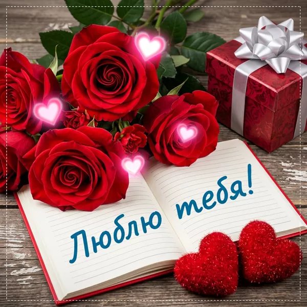 Postcard сказочная открытка люблю тебя