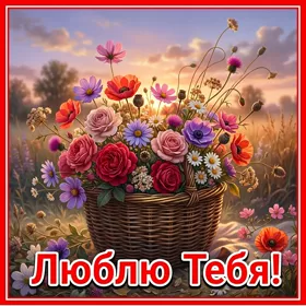 Picture яркая картинка люблю тебя