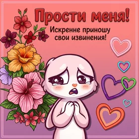 Picture сказочная открытка прости меня