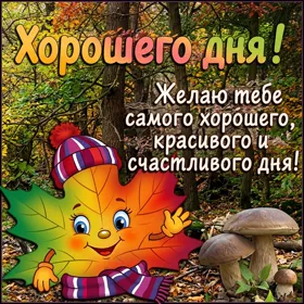 Postcard чудесная картинка хорошего дня