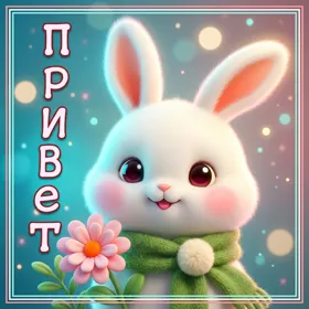 Postcard чудная открытка привет