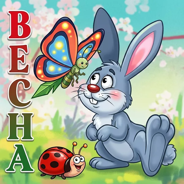 Открытка картинка весна пришла