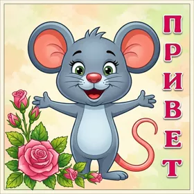 Картинка прикольная картинка привет