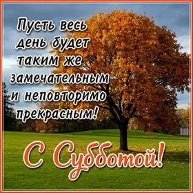 Picture яркая картинка с субботой
