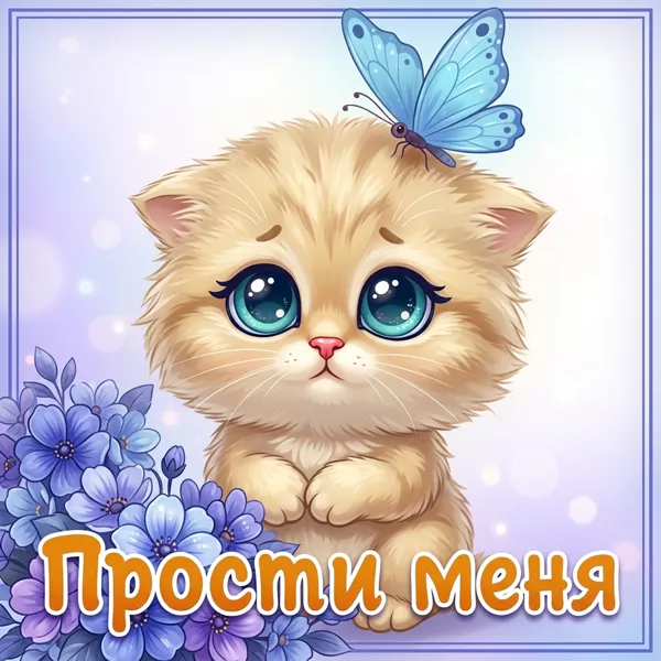 Картинка нежная картинка прости