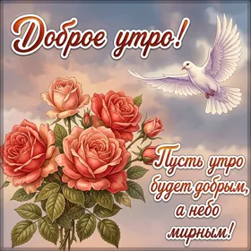 Picture волшебная картинка пусть утро будет добрым