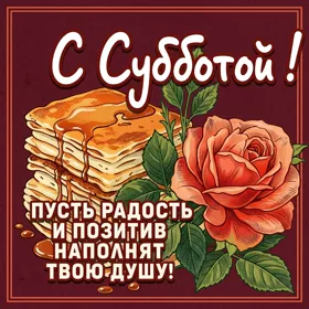 Postcard обаятельная картинка пусть радость и позитив наполнят твою душу