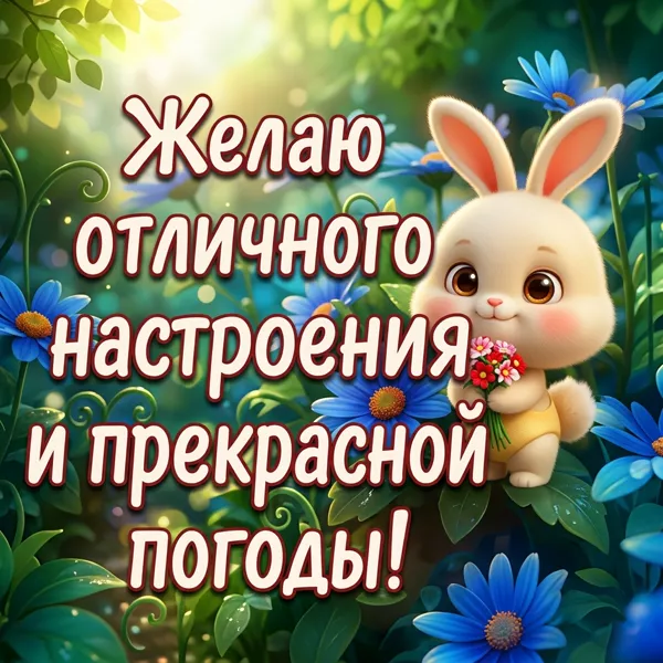 Postcard солнечная открытка желаю отличного настроения