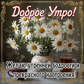Postcard чудесная открытка доброе утро