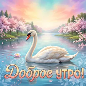 Postcard чудная открытка доброе утро