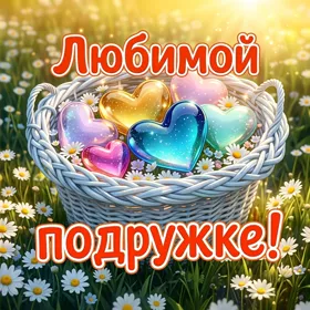 Picture легкая открытка любимой подружке