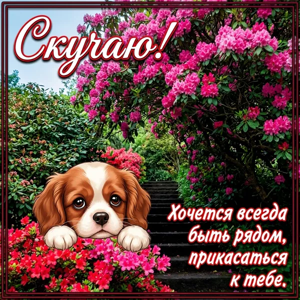 Picture уютная открытка скучаю