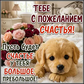 Картинка пожелания тебе для счастья