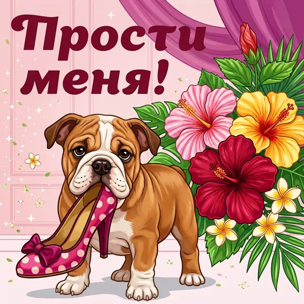 Открытка пожалуйста, прости меня