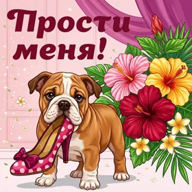 Открытка пожалуйста, прости меня