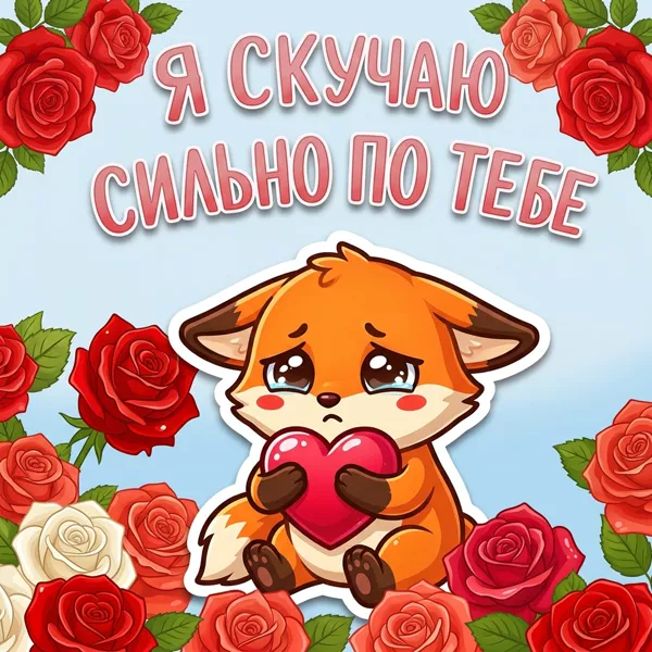 Картинка я невероятно скучаю
