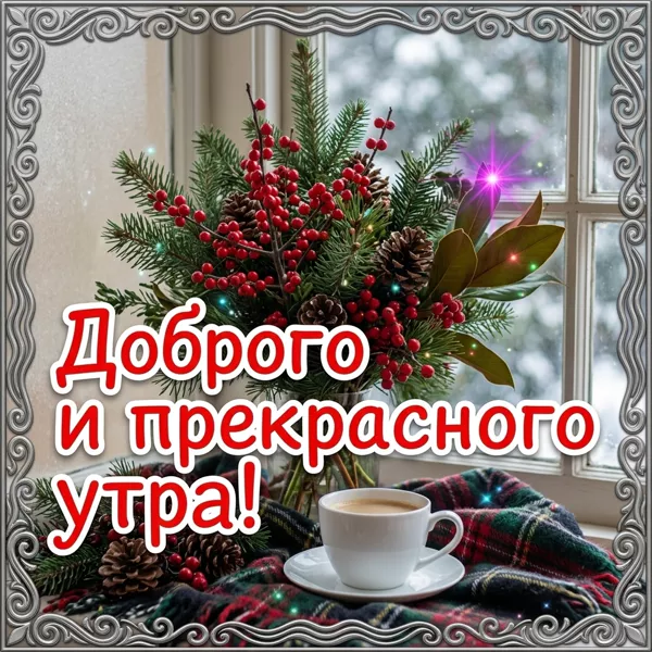 Picture приятная картинка для зимнего утра
