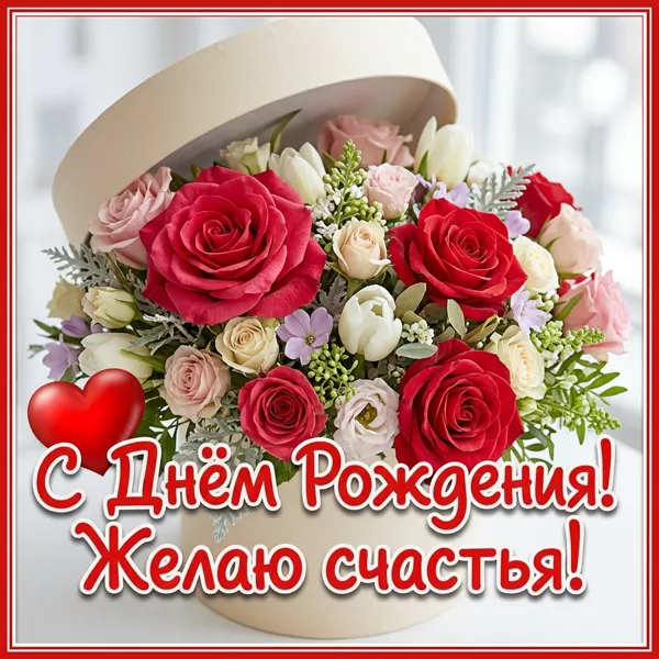 Picture открытка с днём рождения самой прекрасной женщине