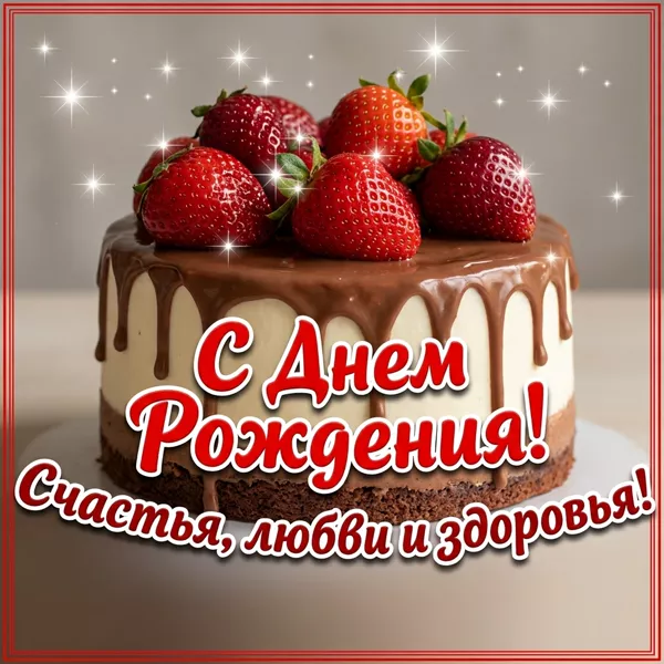 Postcard открытка с днём рождения для успешного и целеустремлённого мужчины