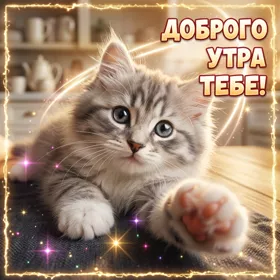 Postcard картинка доброе утро с лёгкостью, светом и добротой