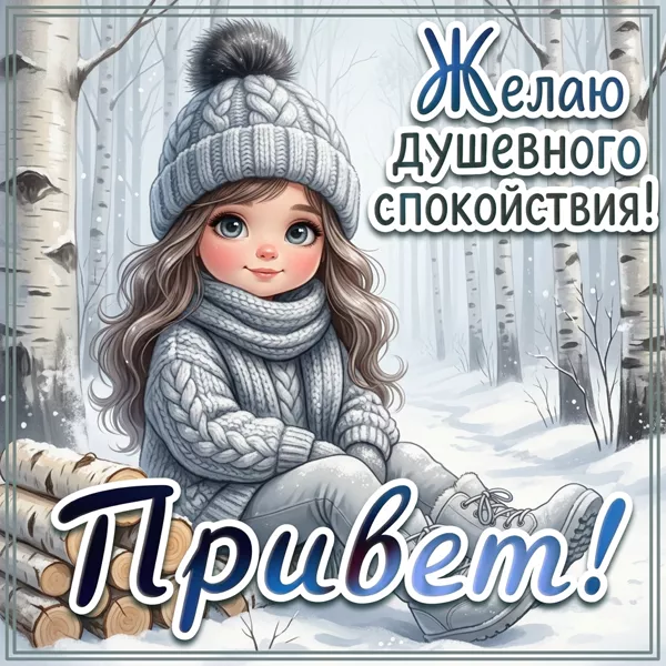 Picture картинка привет, пусть этот день принесет спокойствия!
