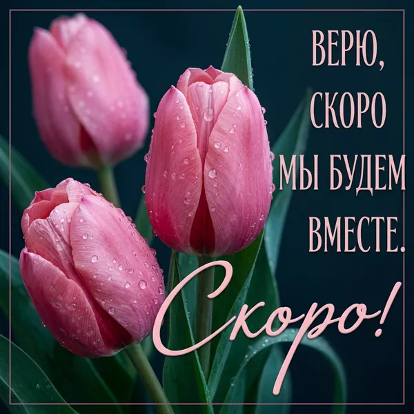 Postcard картинка скучаю, каждый день без тебя кажется долгим