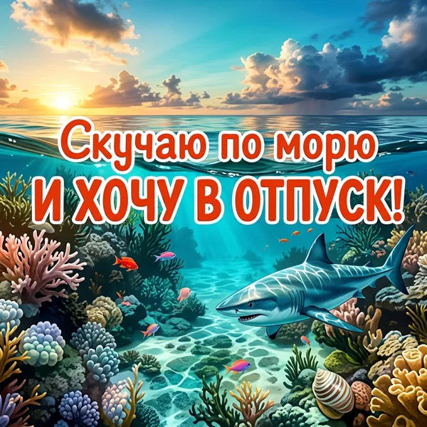 Picture картинка скучаю, хочу в отпуск!