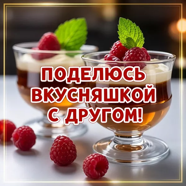 Postcard открытка для друга с теплом