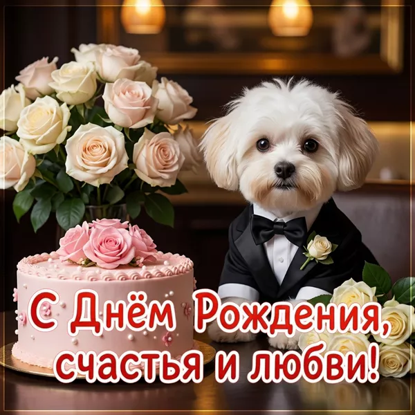 Picture картинка с днем рождения, счастья и любви