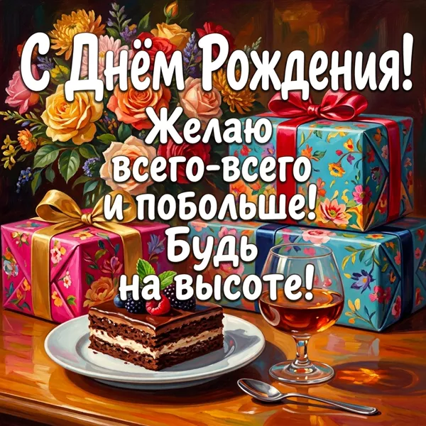 Picture открытка всего хорошего, с днем рождения