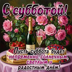 Picture открытка солнечной субботы и позитива