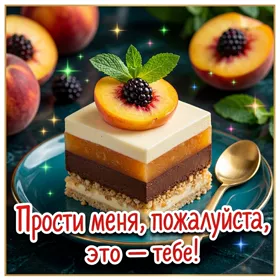 Postcard картинка прости меня, пожалуйста, это - тебе