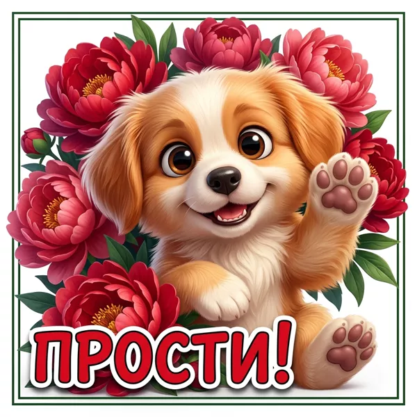 Picture открытка прости, пожалуйста