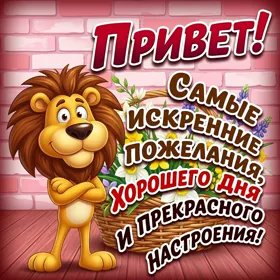 Картинка душевная картинка привет