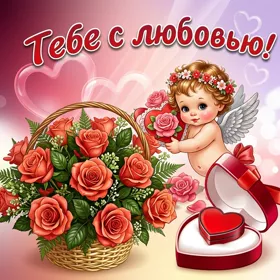 Открытка тебе с любовью