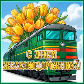 Картинка картинка день железнодорожника в россии