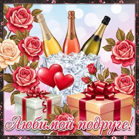 Картинка картинка самой драгоценной подруге