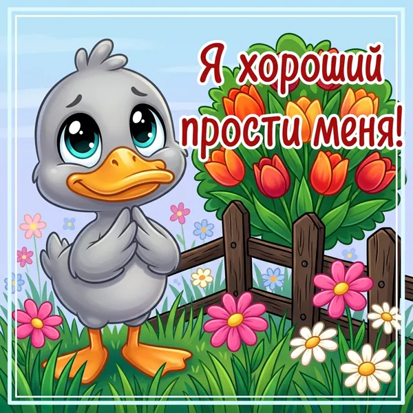 Картинка нежная картинка прости