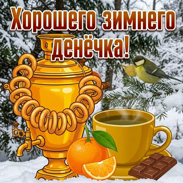 Картинка картинка хорошего дня с птичкой