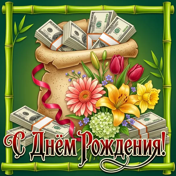 Открытка супер картинка с днем рождения