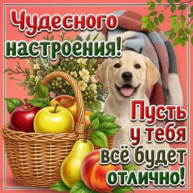 Картинка картинка чудесного настроения