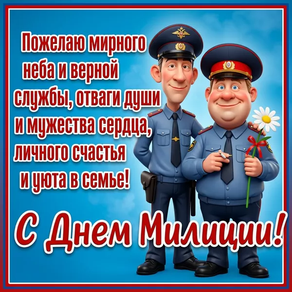 Картинка красивая картинка с днем полиции